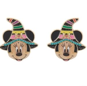 🖤▪️Disney ▪️x baublebar Minnie Mouse Witch Costume Stud Earrings NIB